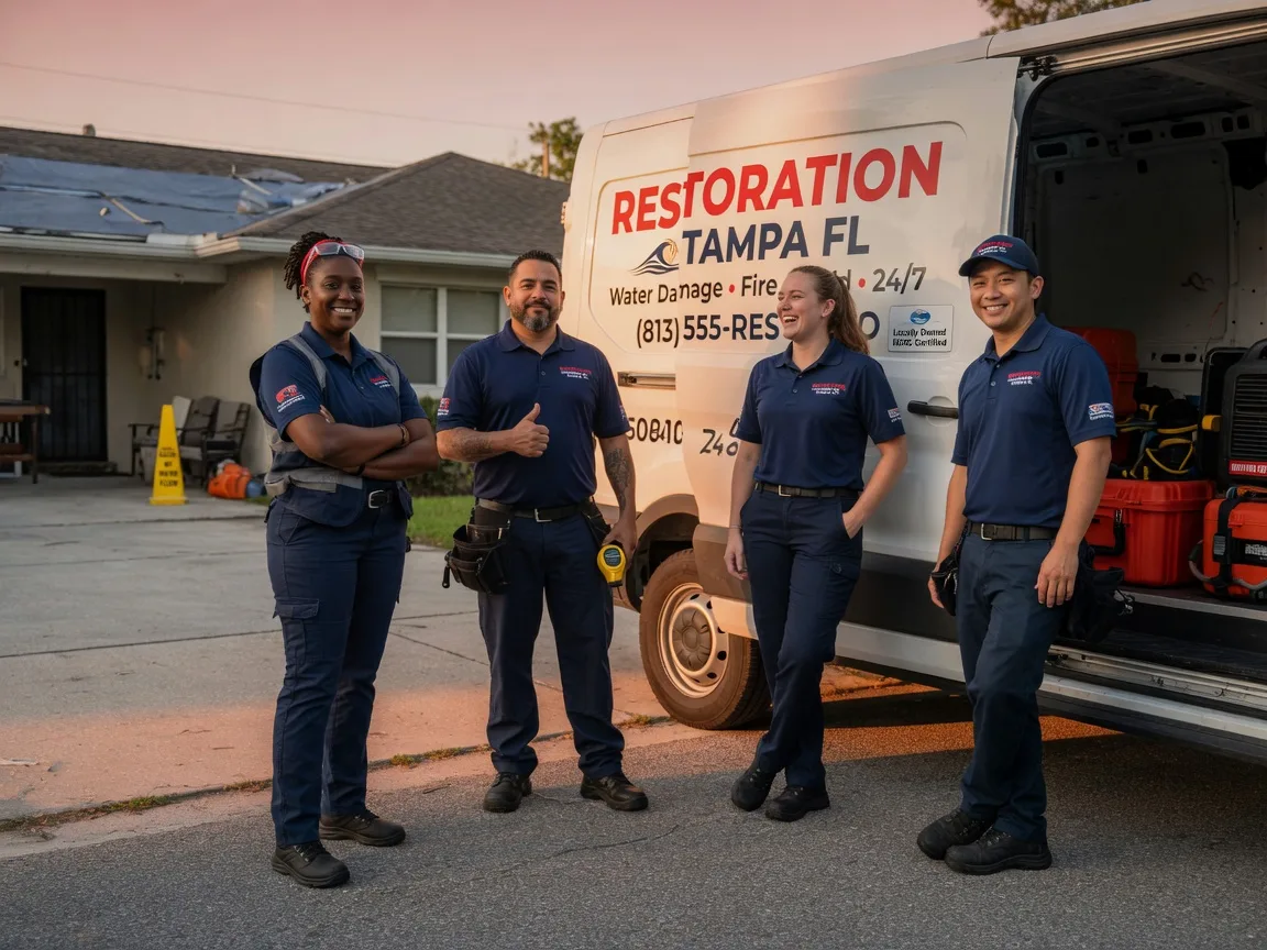 Water Damage Restoration company in La Plume, PA